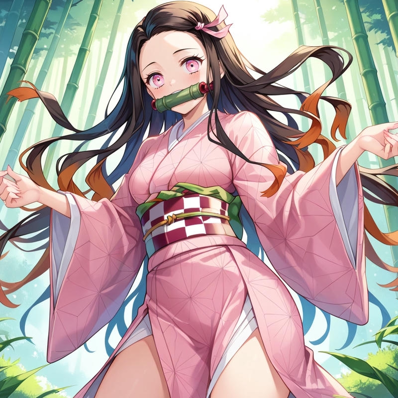 Nezuko sexy hoang dại đê mê