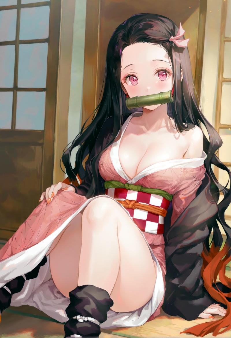 Nezuko sexy huyền ảo mơ màng