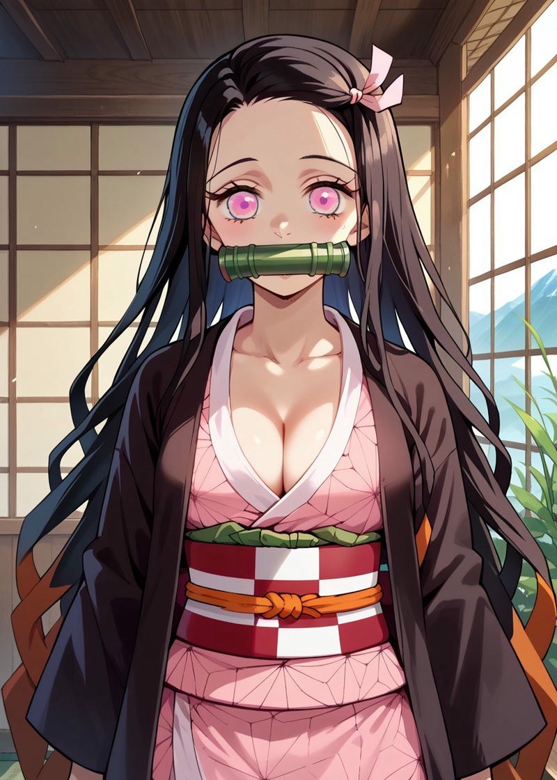 Nezuko ửng hồng gợi thương nhớ