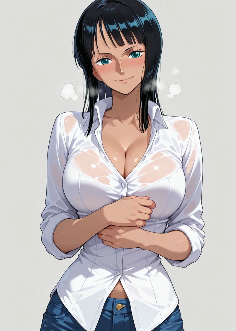 Robin sexy với đường nét gương mặt thanh tú