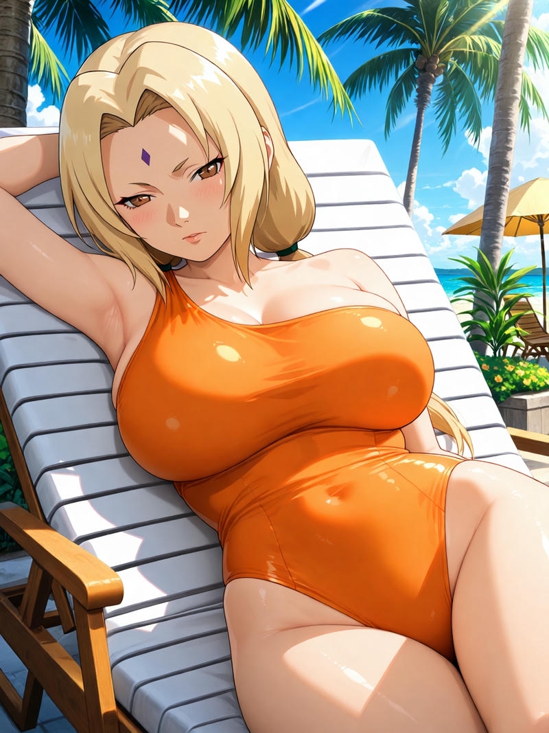 Tsunade sexy cuốn hút xinh tươi