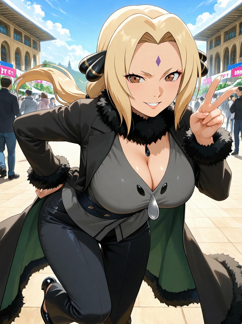 Tsunade sexy nóng bỏng thanh thoát