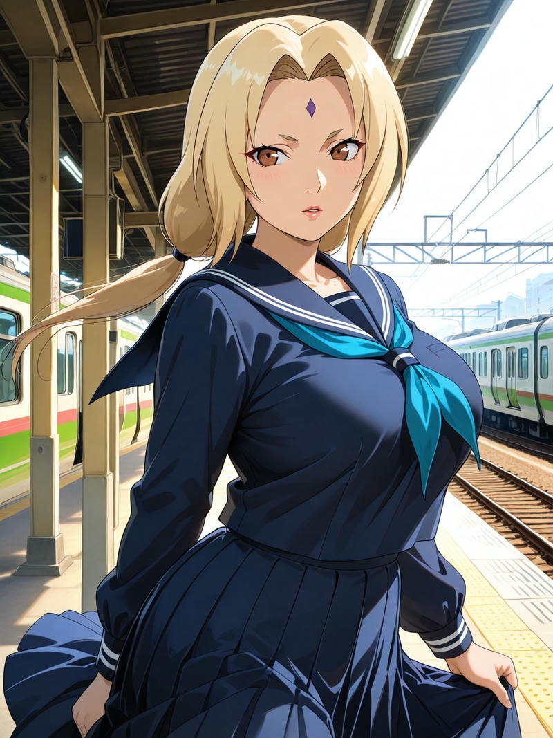 Tsunade sexy sắc sảo quyến rũ