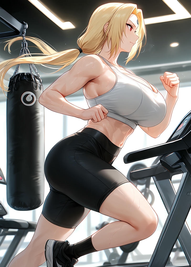 Tsunade sexy xinh đẹp sinh động