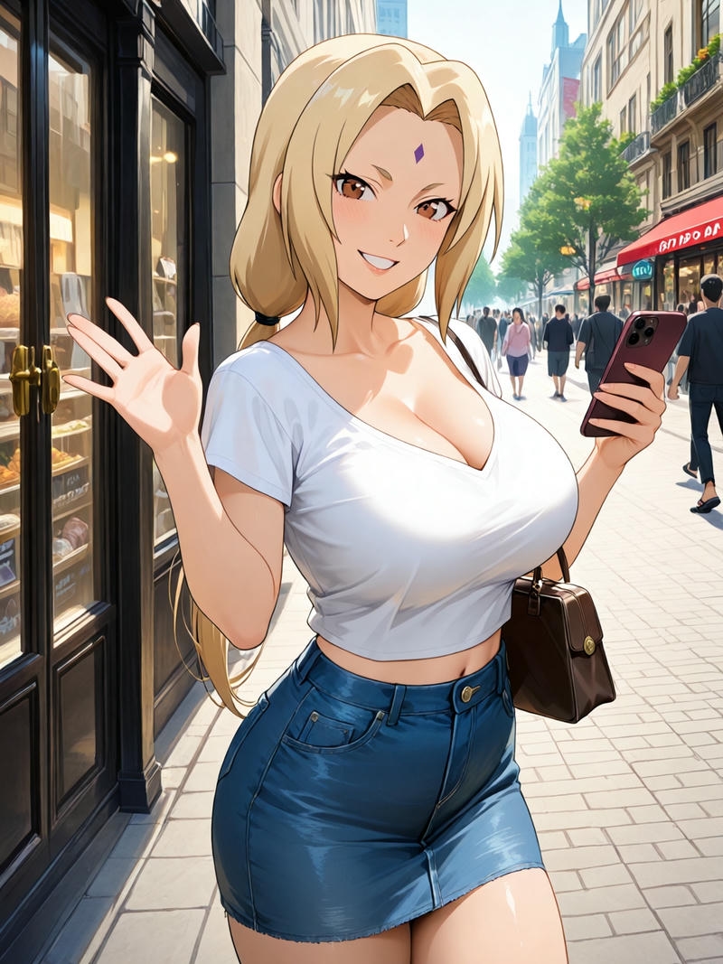 Tsunade sexy xinh đẹp tinh tế