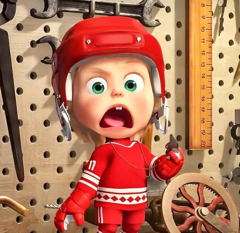 Ảnh Masha chibi làm avatar