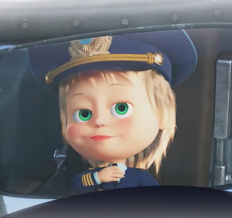 Avatar Masha Cute cho bé gái
