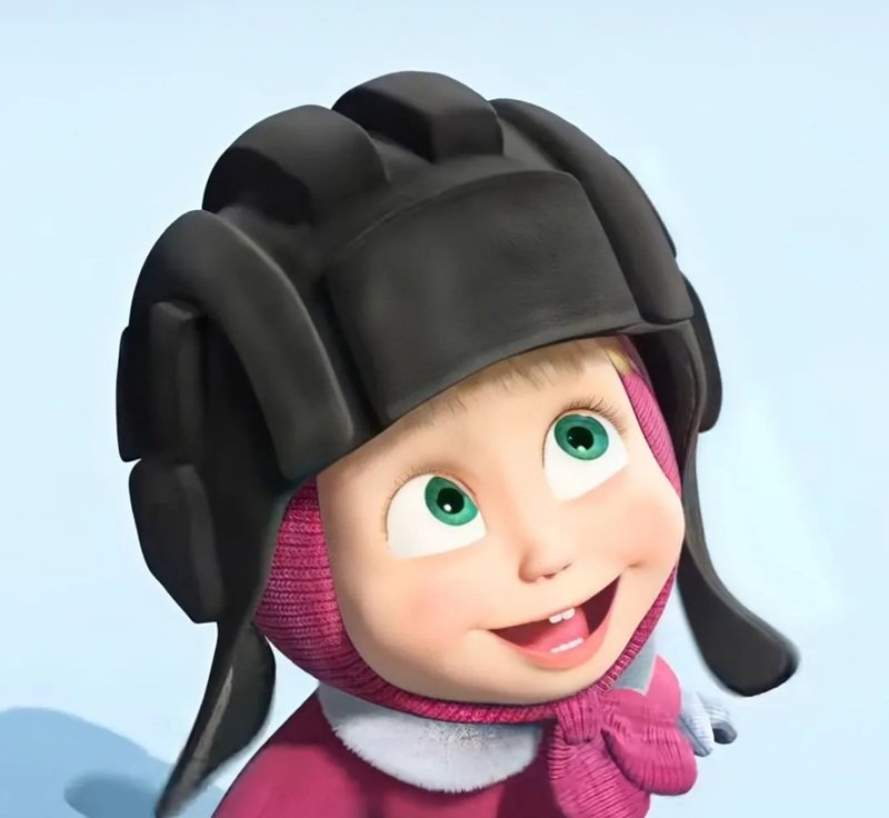 Hình Masha cute ngộ nghĩnh