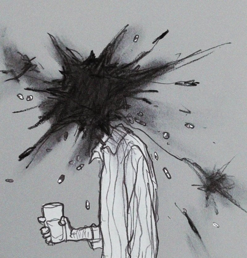 Avatar buồn tâm trạng overthinking
