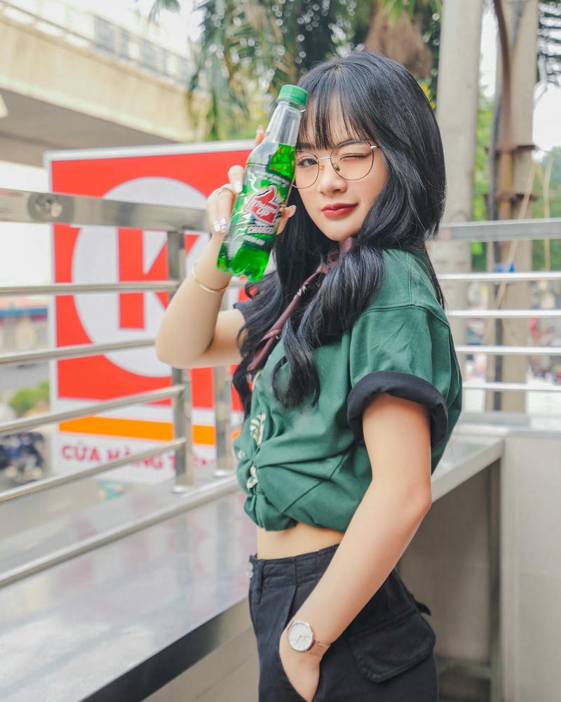 Ảnh Gấm Kami với diện mạo xinh xắn hài hòa