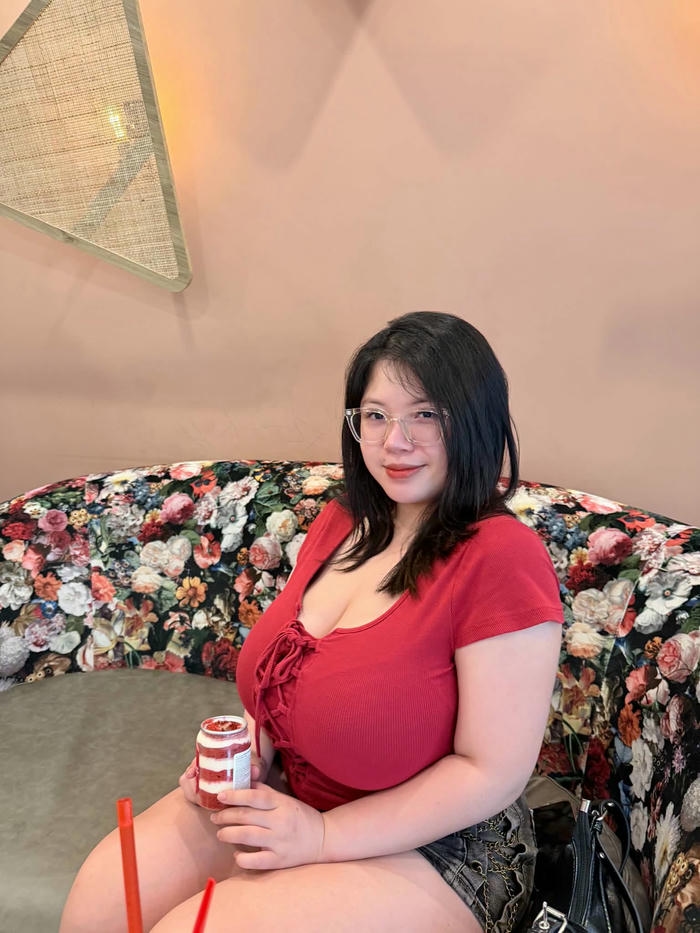 Ảnh Võ Thị Thu Trang có nét duyên đáng yêu