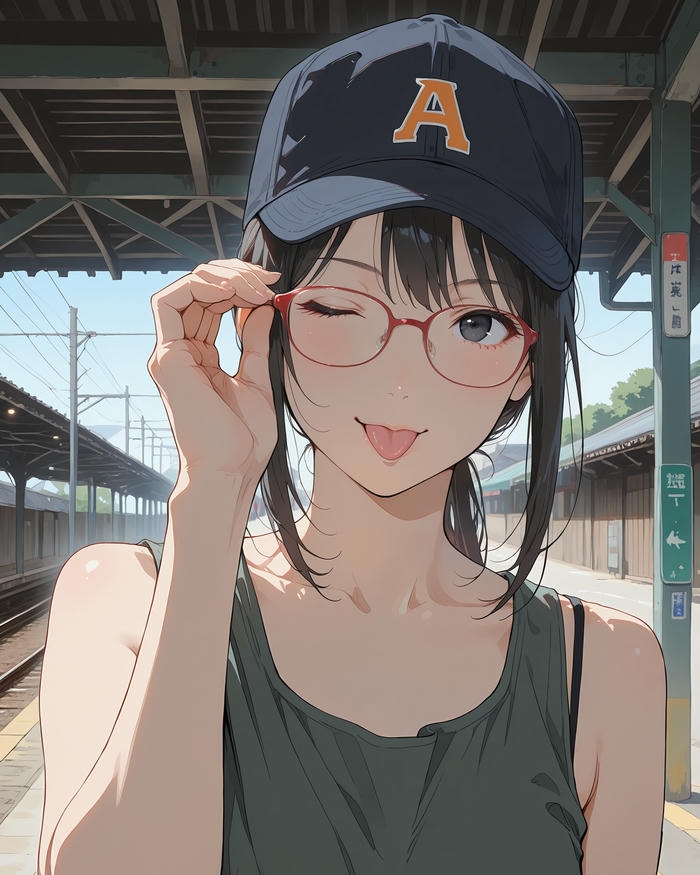 Ảnh anime lè lưỡi khoe nét quyến rũ đầy tinh hoa