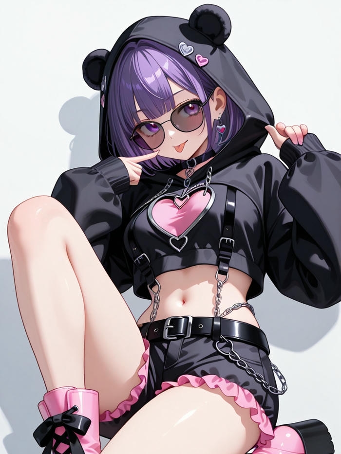 Ảnh anime lè lưỡi nổi lên khí chất quyến rũ hoàn mỹ