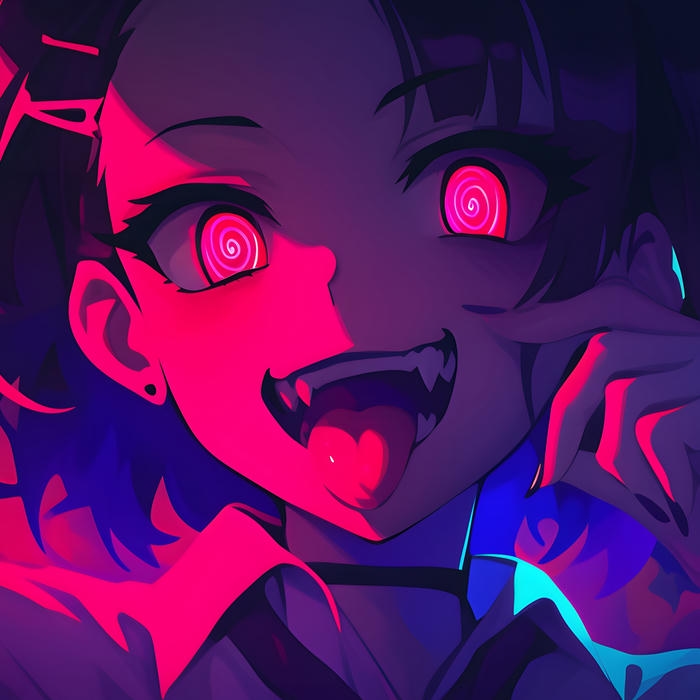 Ảnh anime lè lưỡi với vẻ đẹp nóng bỏng hoàn hảo