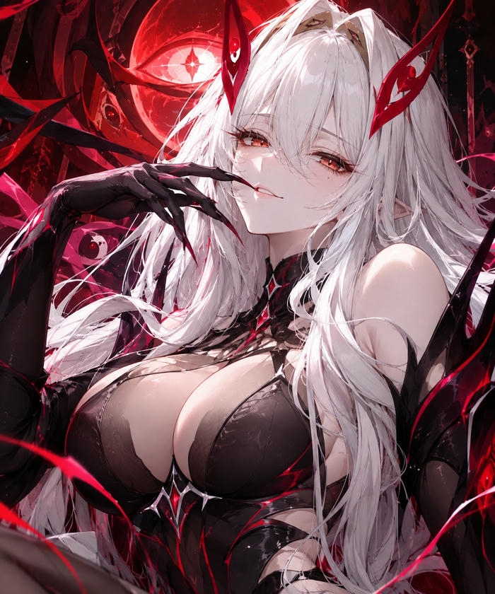 Ảnh anime vú to đẹp thể hiện phong thái quyến rũ
