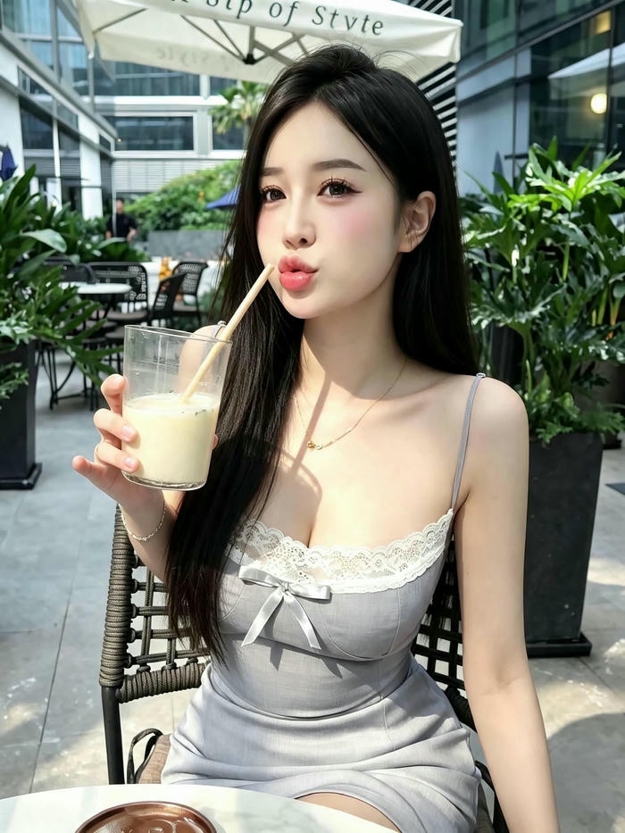 Ảnh cô gái xinh đẹp với vóc dáng nổi bật