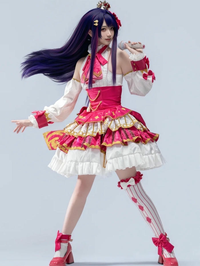 Ảnh cosplay Ai Hoshino với vẻ ngoài thanh tú