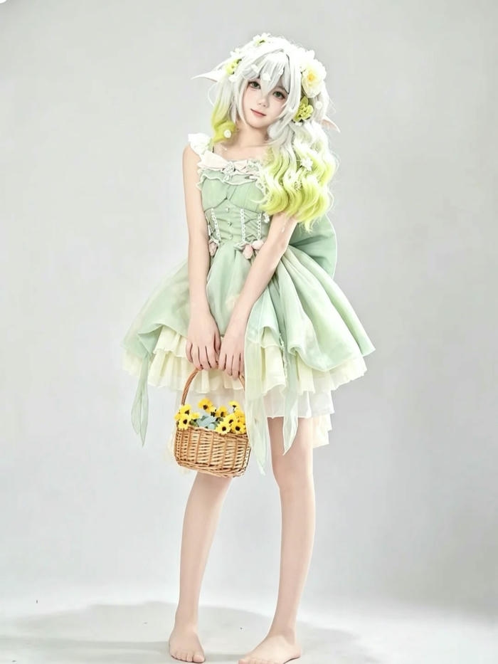 Ảnh cosplay Nahida sexy mang phong thái nổi bật