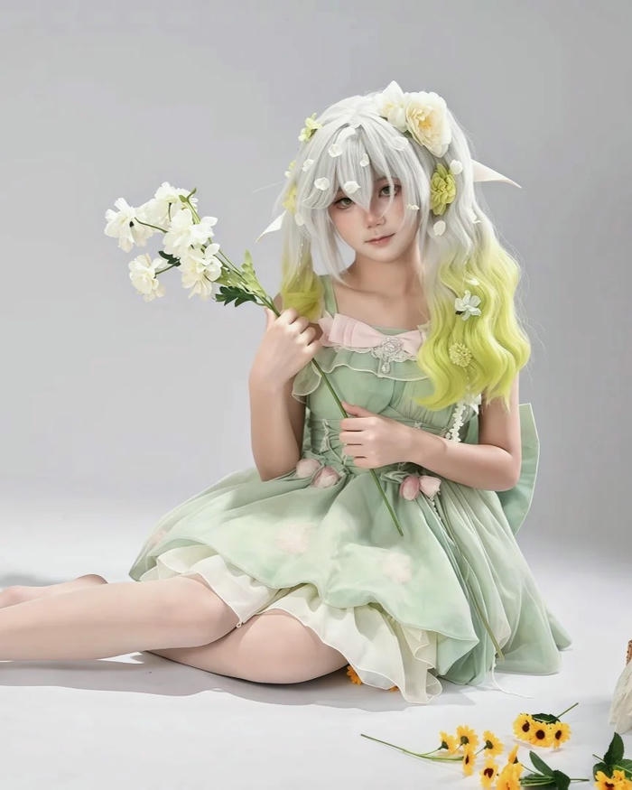 Ảnh cosplay Nahida sexy mang tạo hình ấn tượng