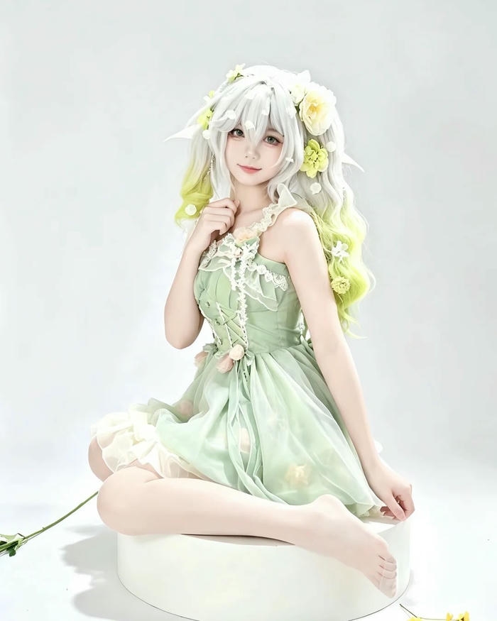 Ảnh cosplay Nahida sexy với nét đẹp thanh thoát