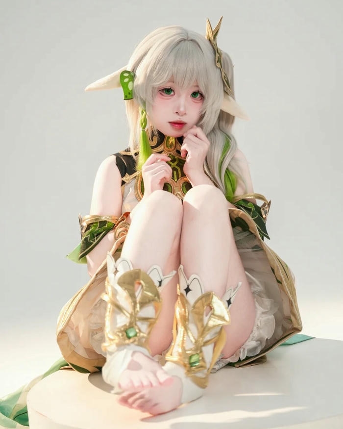 Ảnh cosplay Nahida sexy với tạo hình nổi bật