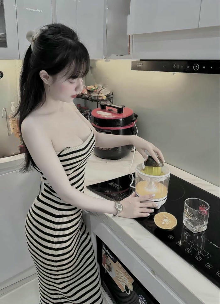 Ảnh gái xinh ngực to có phong cách nổi bật