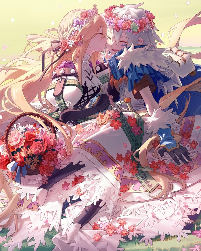 Ảnh hôn nhau anime thể hiện cảm xúc chân thành