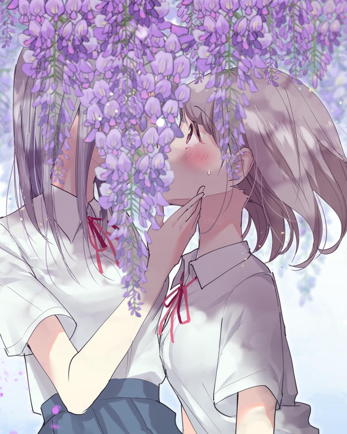 Ảnh hôn nhau anime với khoảnh khắc tình tứ