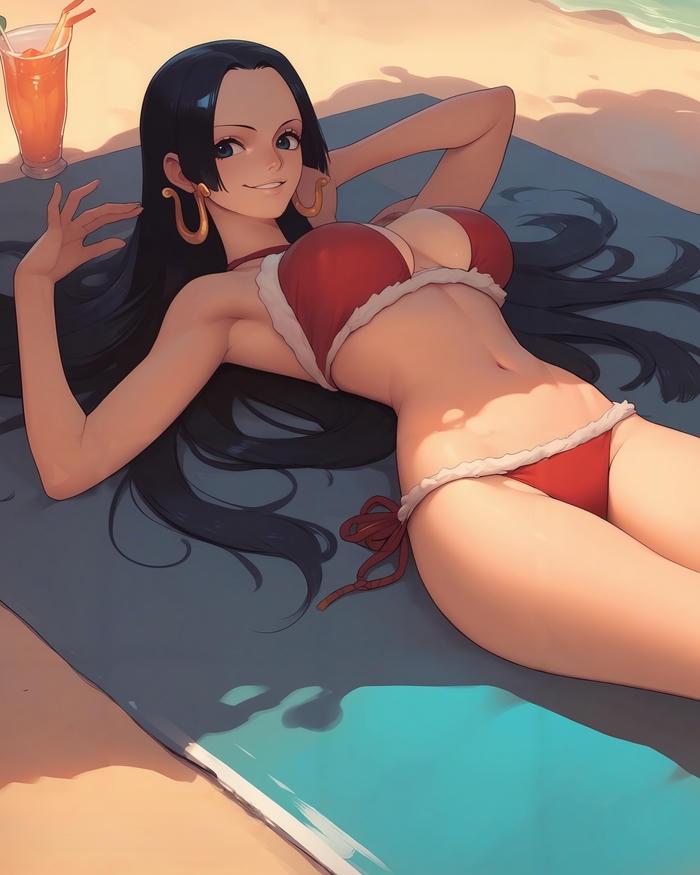 Boa Hancock sexy mang phong cách trẻ trung nổi bật