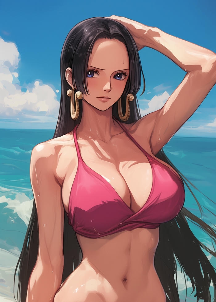 Boa Hancock sexy sở hữu vẻ đẹp đầy cuốn hút