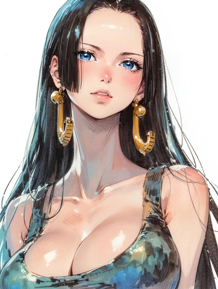 Boa Hancock sexy sở hữu vẻ ngoài thanh tú