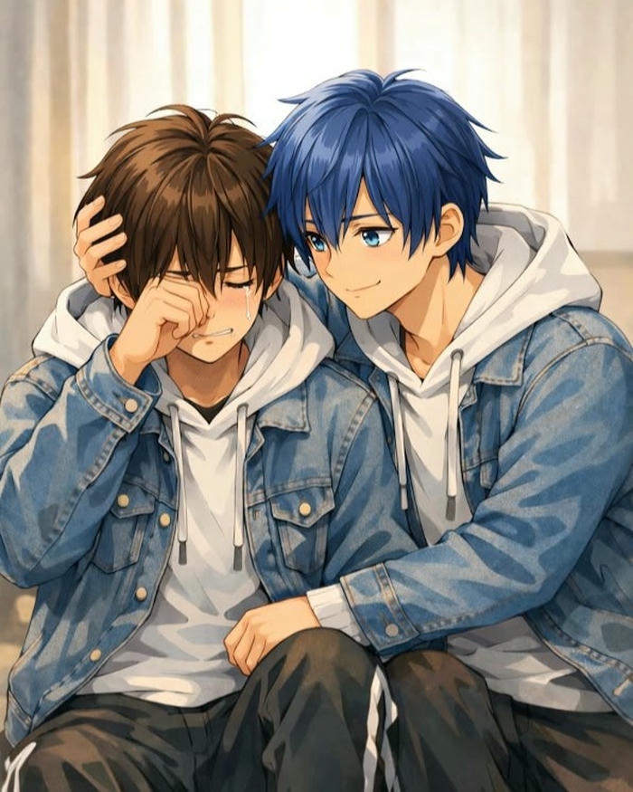 Cảnh anime gầy thon thả tinh tế