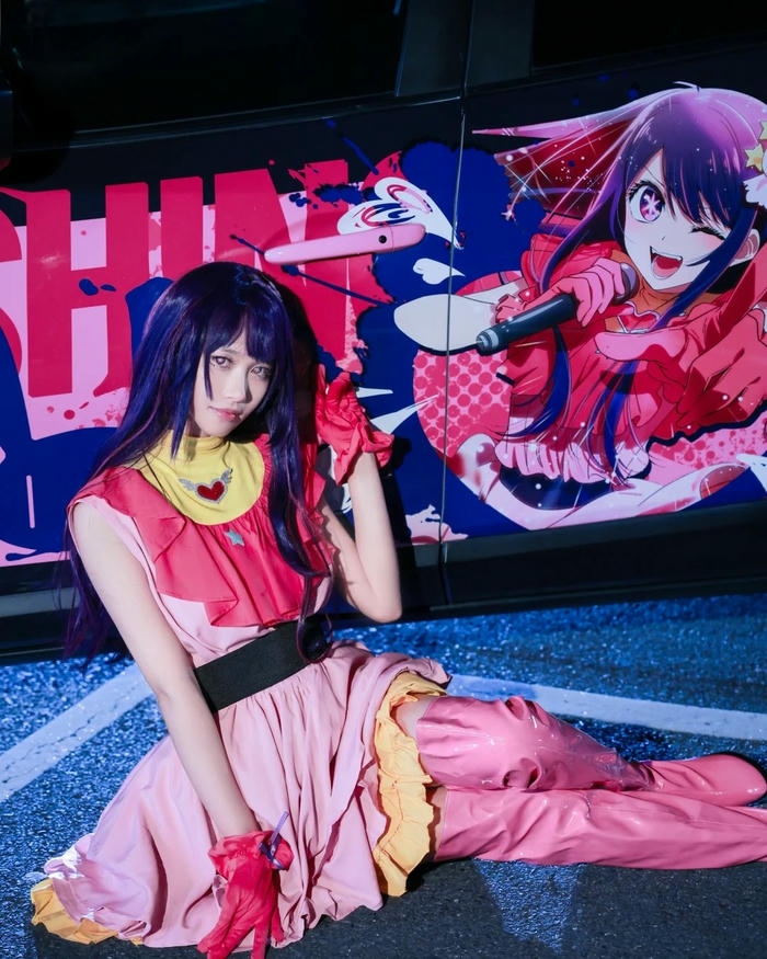 Cosplay Ai Hoshino mang phong thái tươi tắn tự nhiên