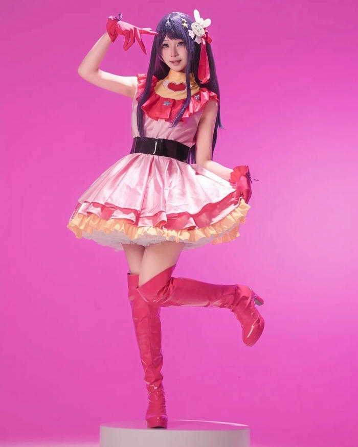Cosplay Ai Hoshino với diện mạo xinh đẹp tinh tế