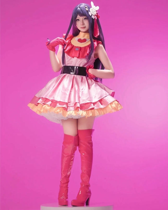 Cosplay Ai Hoshino với nét đẹp rạng rỡ tự nhiên