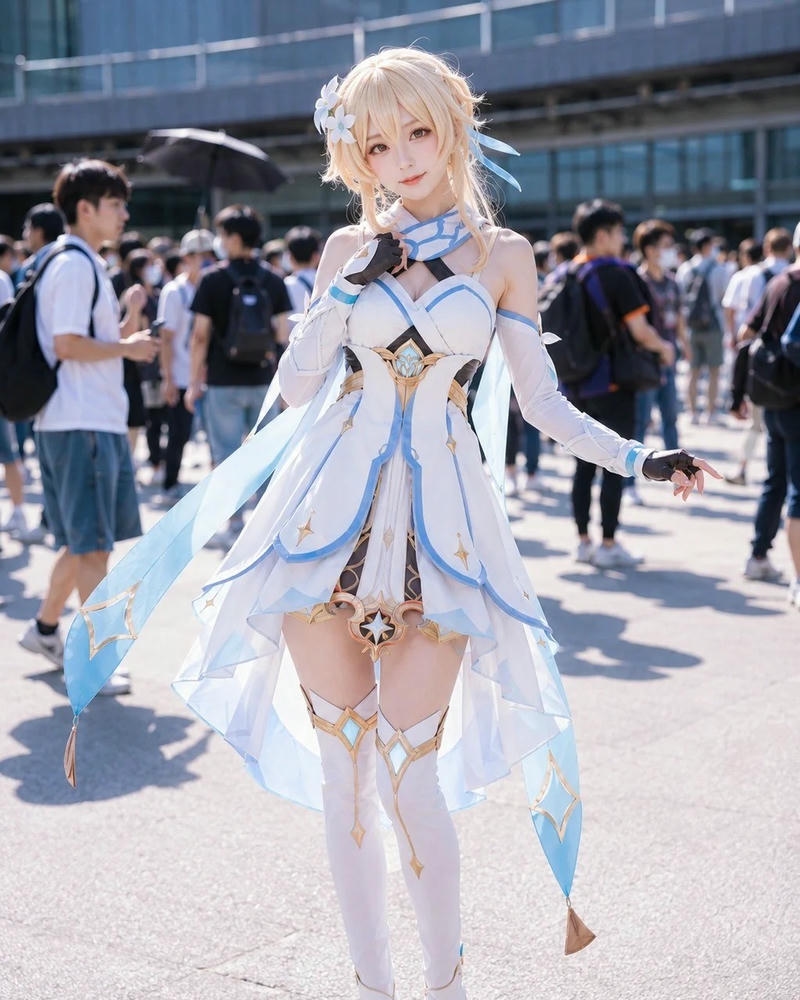 Cosplay Genshin Impact mang vẻ đẹp tinh tế cuốn hút