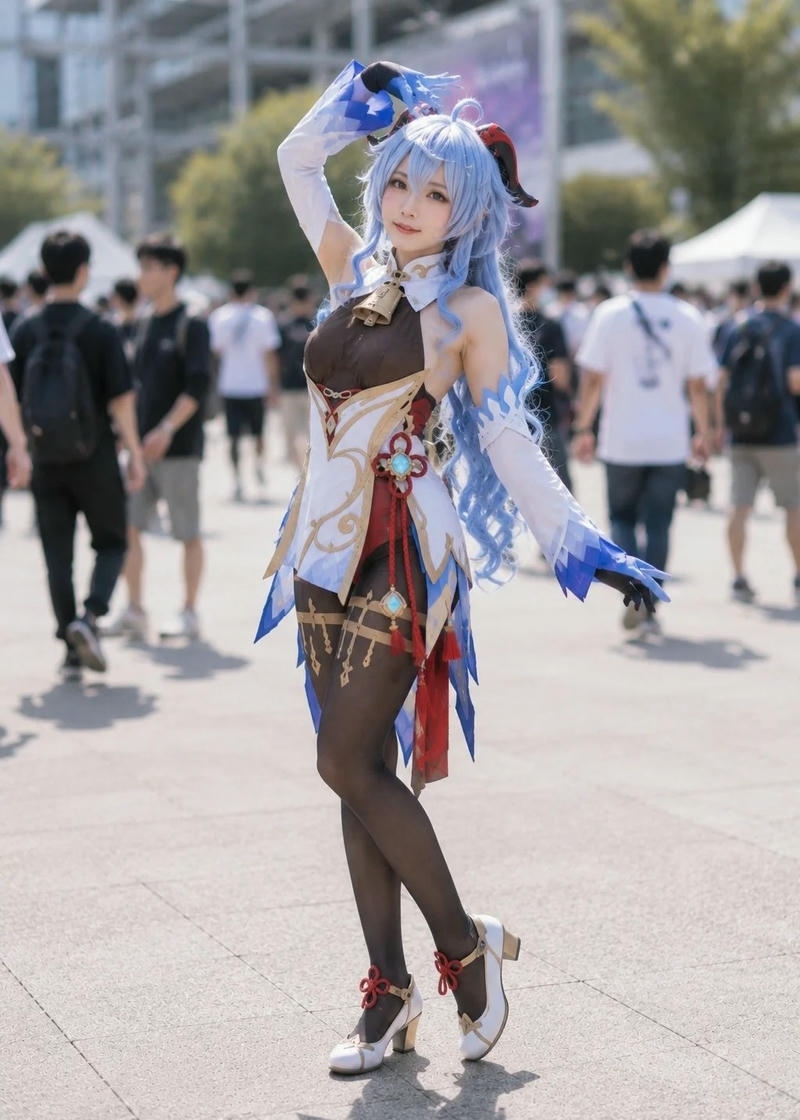 Cosplay Genshin Impact sở hữu diện mạo trẻ trung