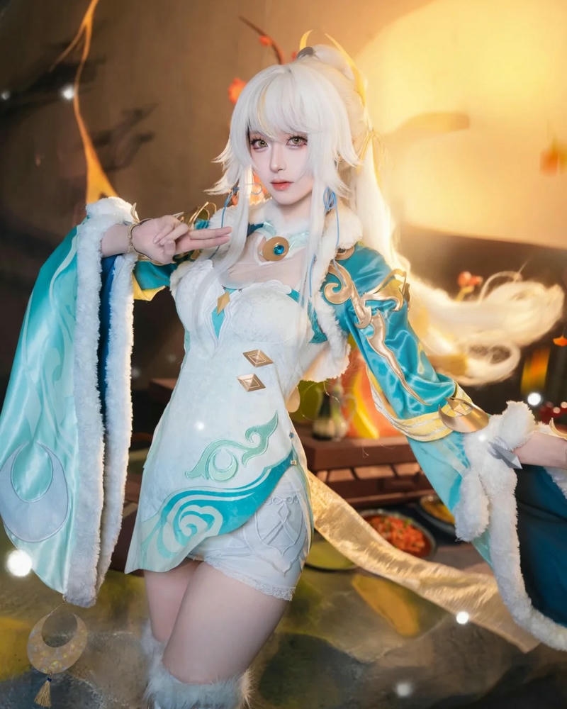 Cosplay Genshin Impact thể hiện nét duyên dáng tự nhiên