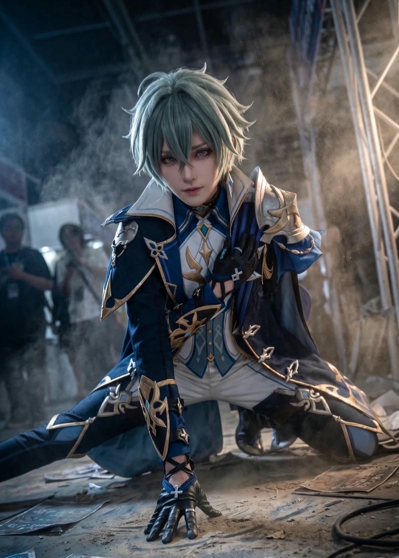 Cosplay Genshin Impact thể hiện phong thái tự tin nổi bật