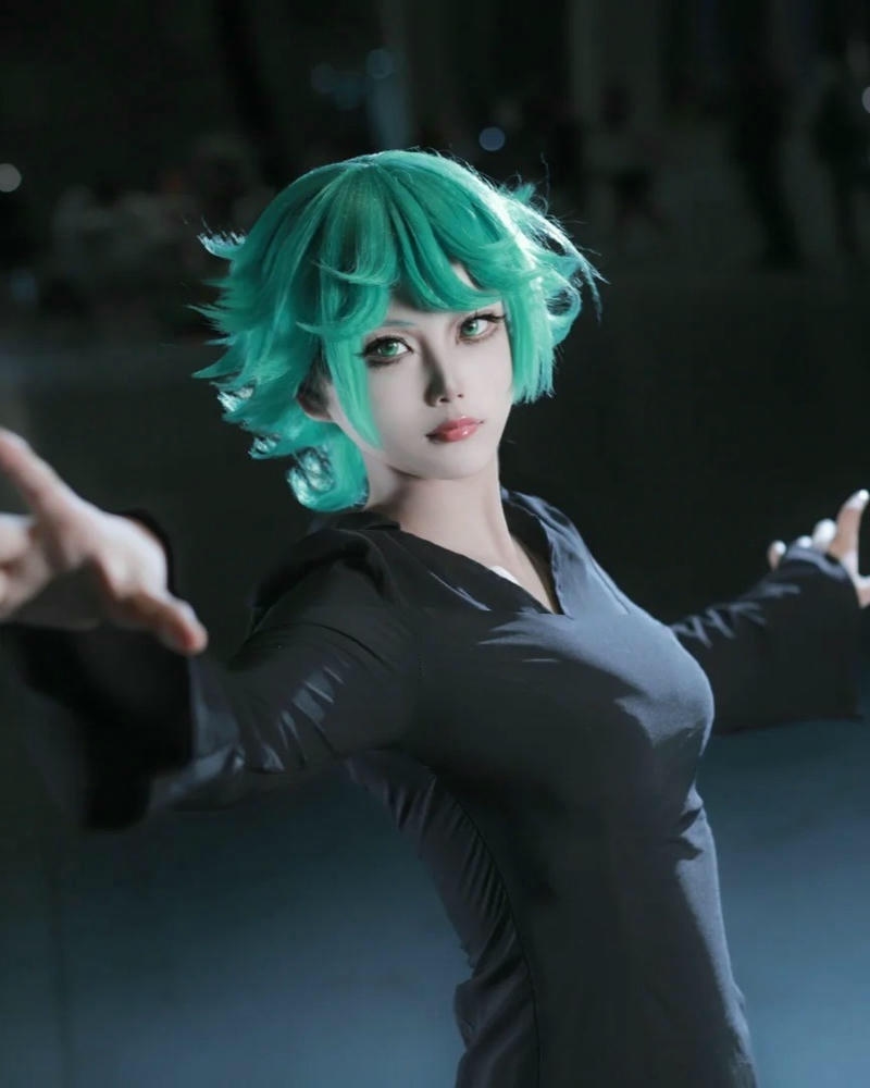 Cosplay Tatsumaki cùng diện mạo nhân vật đặc trưng