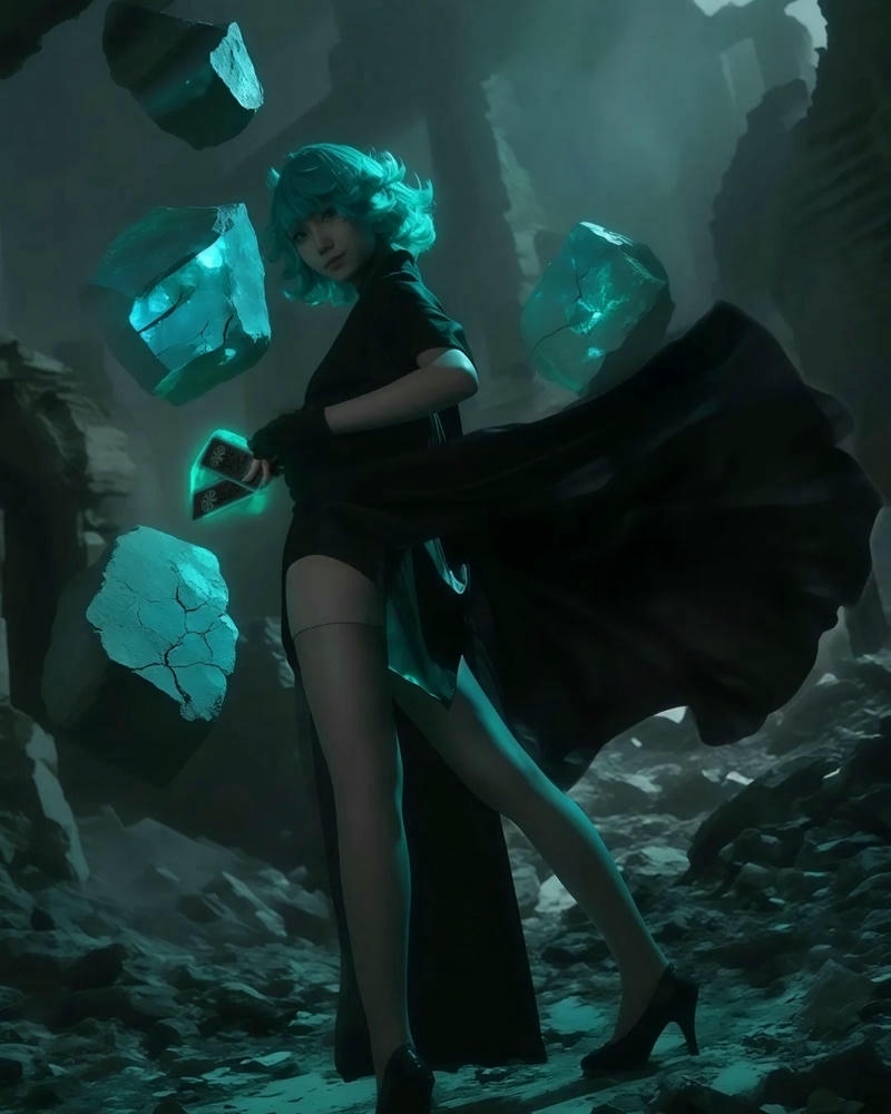 Cosplay Tatsumaki mang diện mạo thanh lịch và nổi bật
