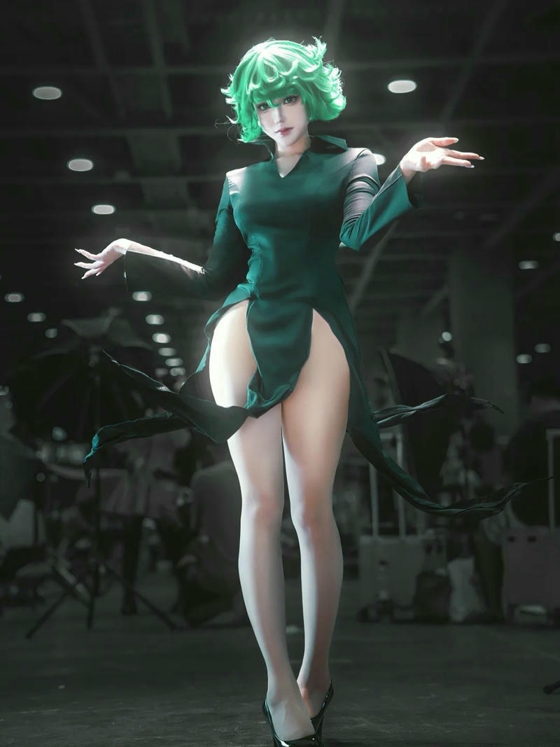 Cosplay Tatsumaki mang phong cách hóa thân độc đáo