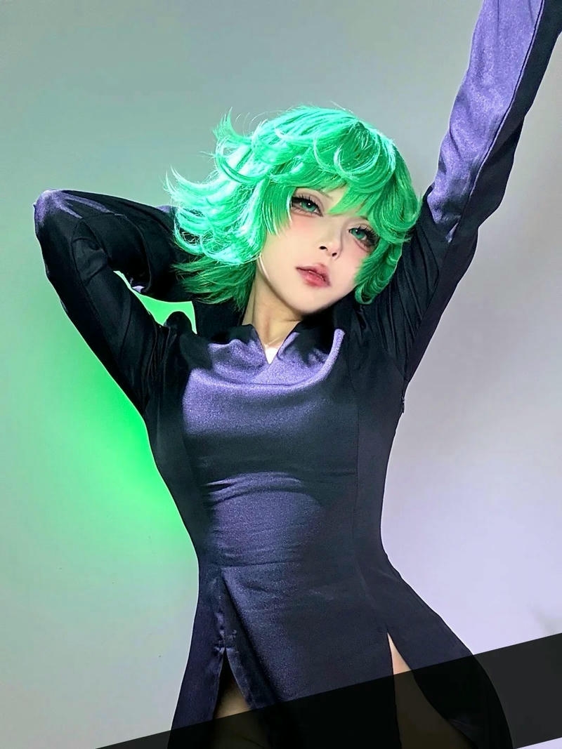 Cosplay Tatsumaki thể hiện vẻ ngoài sắc sảo cuốn hút