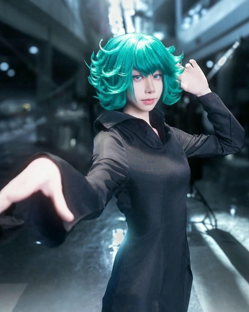 Cosplay Tatsumaki với biểu cảm sắc sảo đầy ấn tượng