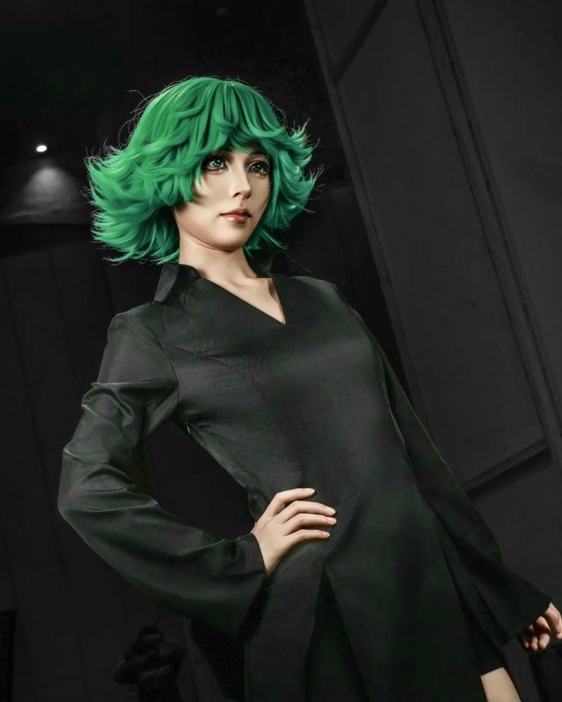 Cosplay Tatsumaki với diện mạo mạnh mẽ và duyên dáng