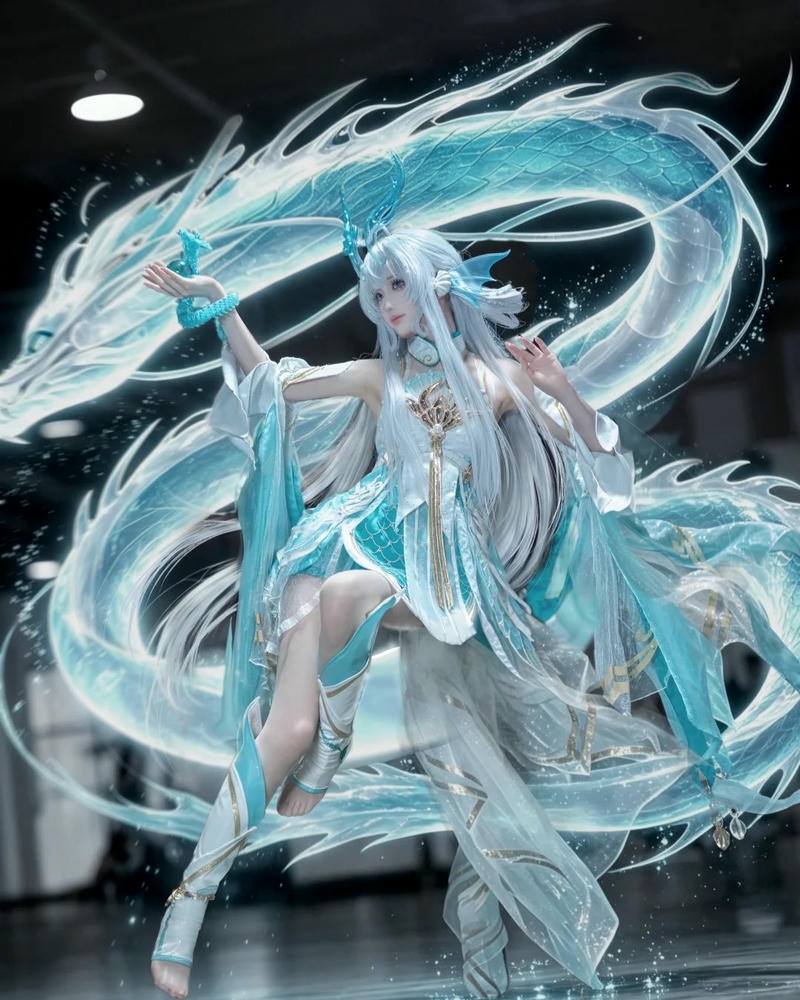 Cosplay Trung Quốc tạo cảm giác thanh thoát và duyên dáng