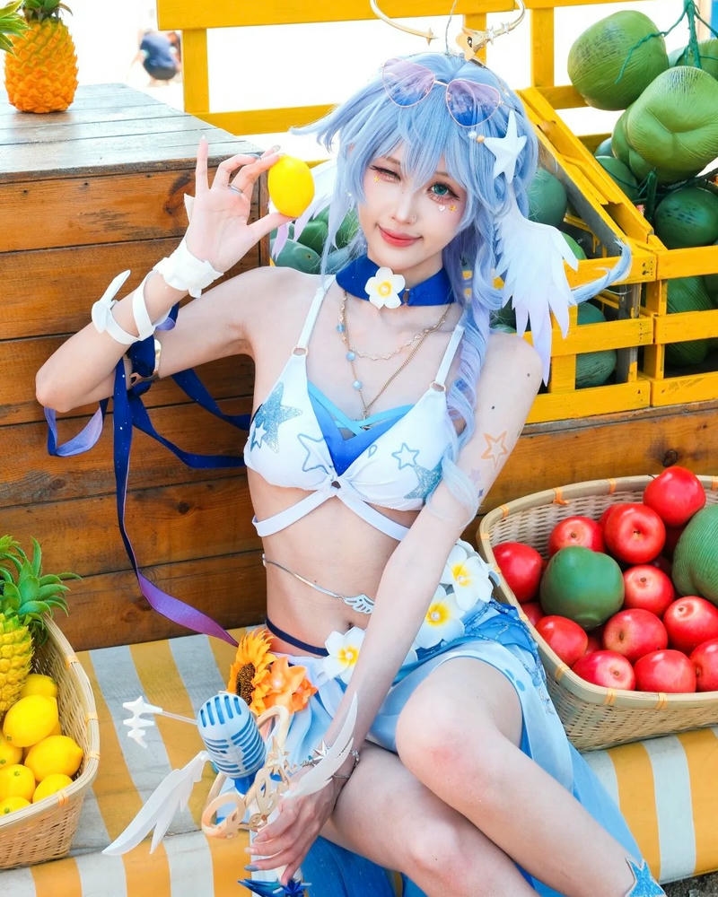 Cosplay bikini mạnh mẽ hoàn mỹ mượt mà cảm xúc