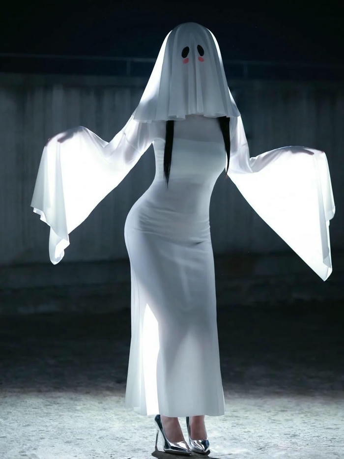 Cosplay ma nữ mang thần thái lạnh lùng nổi bật