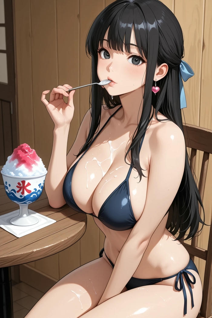 Gái anime to tròn hoàn hảo mượt mà ấn tượng