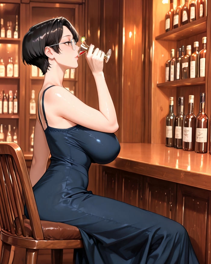 Gái anime to tròn nóng bỏng gợi cảm sâu lắng